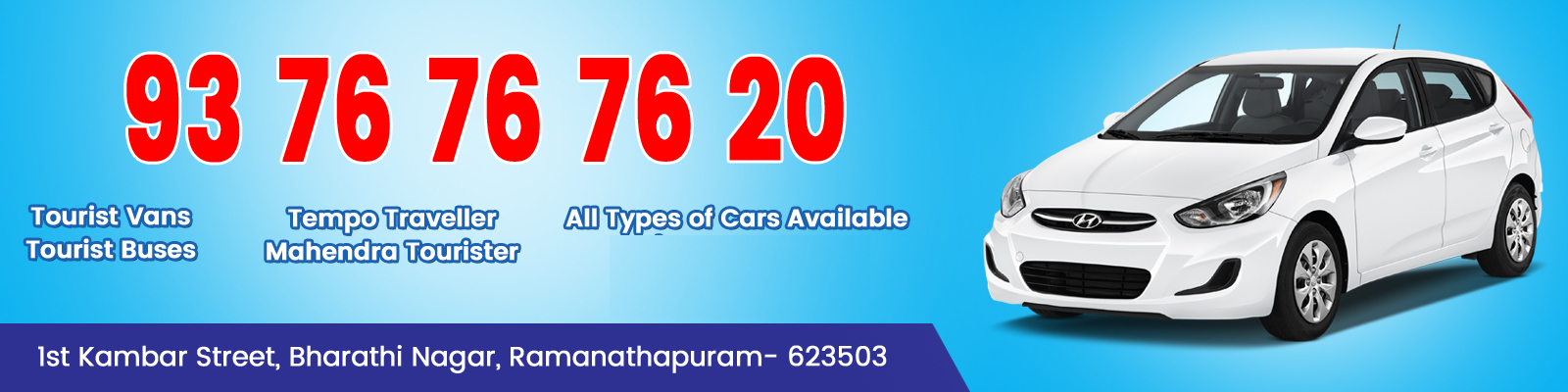 RAMNAD TRACK - Cab Booking Ramanathapuram